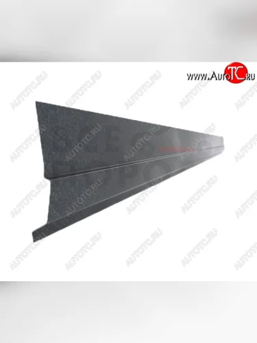 Левый металлический ремонтный порог (полнопрофильный, до уплотнителя) VSEPOROGI Volkswagen Caravelle T4 рестайлинг (1995-2003)