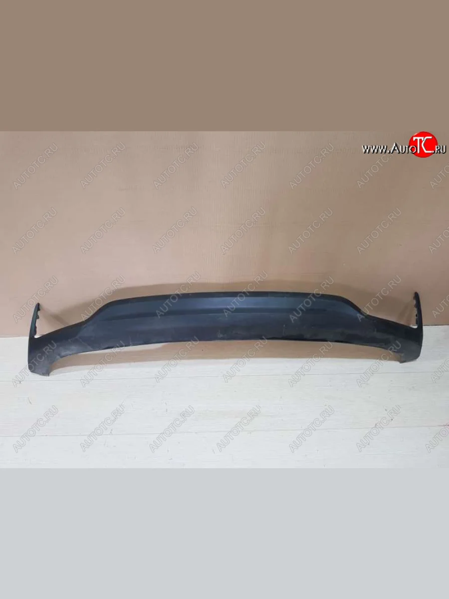 Накладка заднего бампера на OEM Hyundai Solaris HCR седан дорестайлинг (2017-2020)  в Керчи Республика Крым