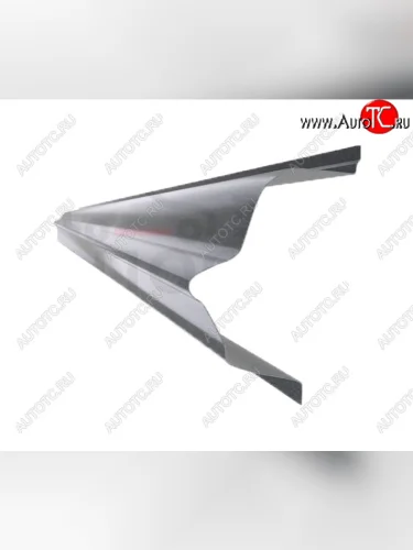 Правый металлический ремонтный порог (полнопрофильный, до уплотнителя) VSEPOROGI Audi A6 C7 дорестайлинг, седан (2010-2014)