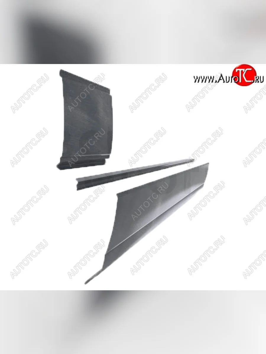 Левый металлический ремонтный порог (полнопрофильный, до уплотнителя) VSEPOROGI  Volkswagen Transporter (1979-1990) T3  в Самаре Самарской области