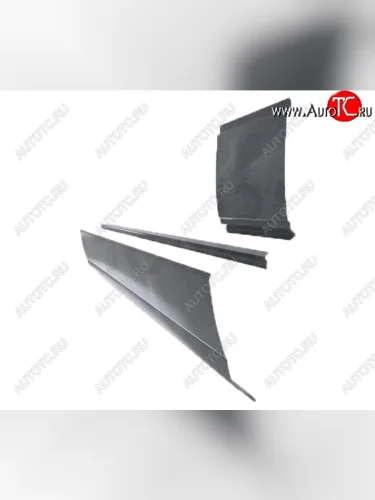 Правый металлический ремонтный порог (полнопрофильный, до уплотнителя) VSEPOROGI Volkswagen Transporter  T3 (1979-1990)