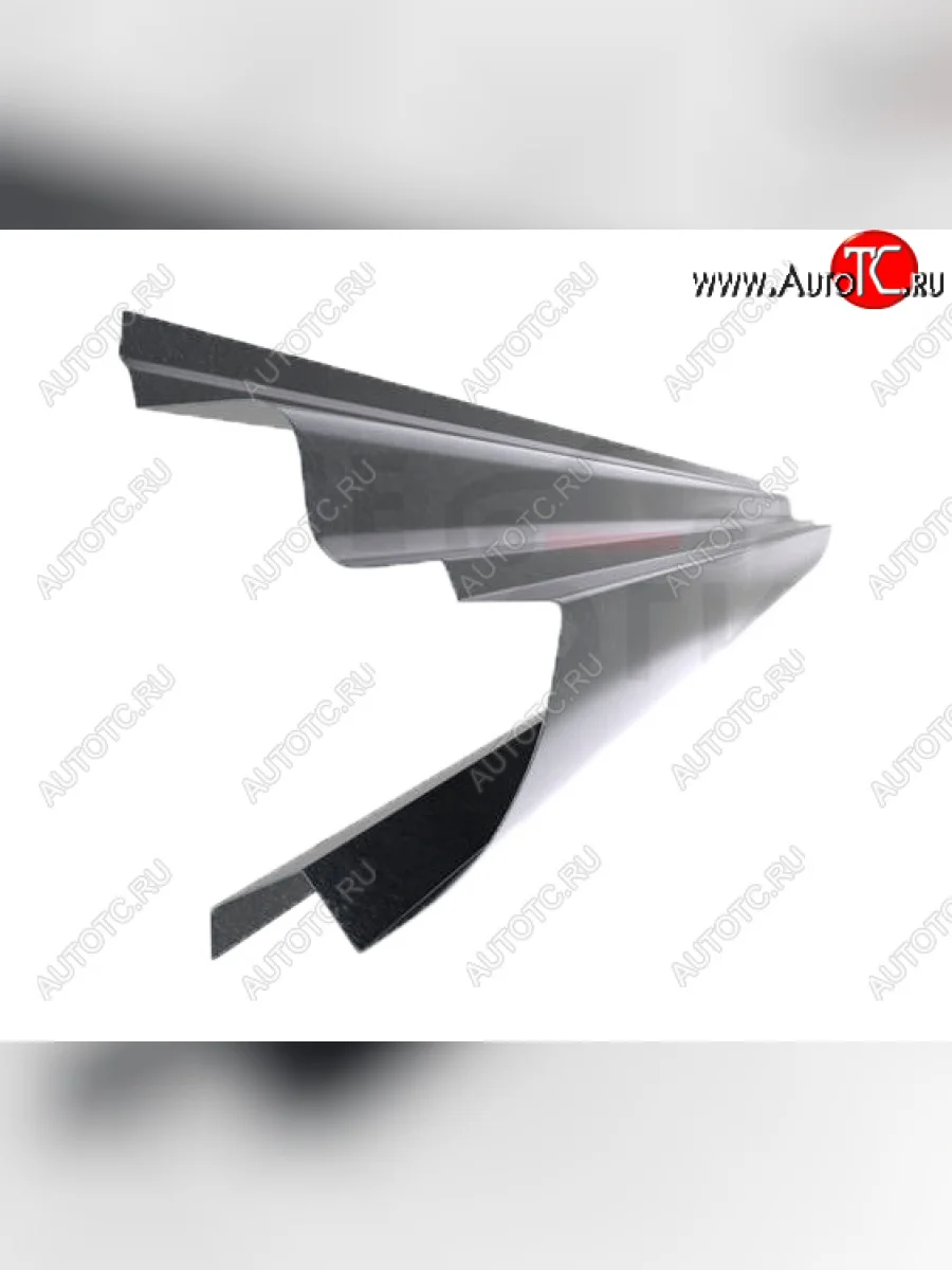 Левый металлический ремонтный порог (полнопрофильный, до уплотнителя) VSEPOROGI  Volkswagen Touran (2003-2010) 1T  в Самаре Самарской области