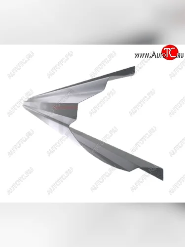 Правый металлический ремонтный порог (полнопрофильный, до уплотнителя) VSEPOROGI Volkswagen Touareg 1 GP рестайлинг (2006-2010)