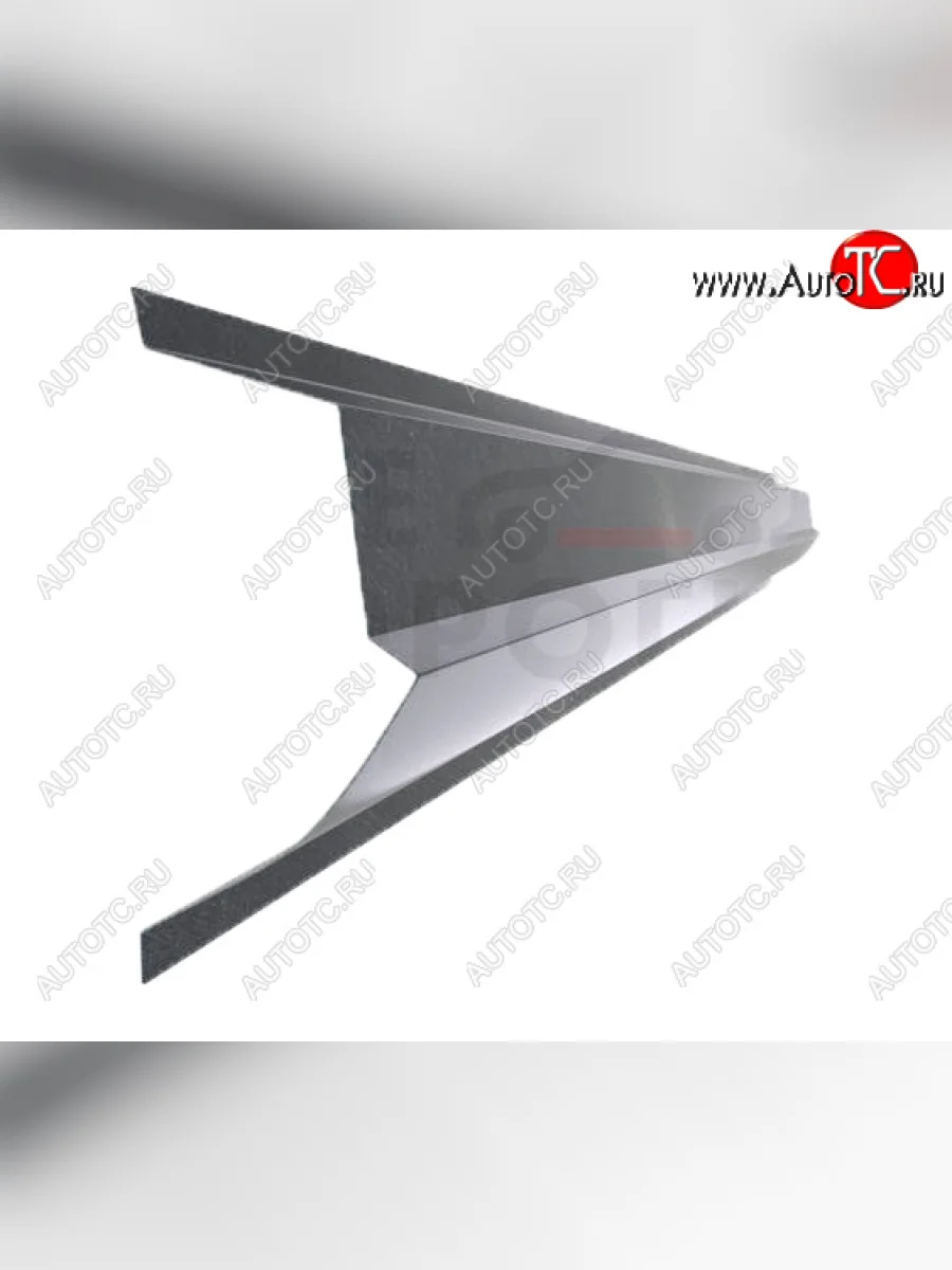 Левый металлический ремонтный порог (полнопрофильный, до уплотнителя) VSEPOROGI  Volkswagen Sharan (1995-2010) 7M8, 7M9, 7M6  в Самаре Самарской области