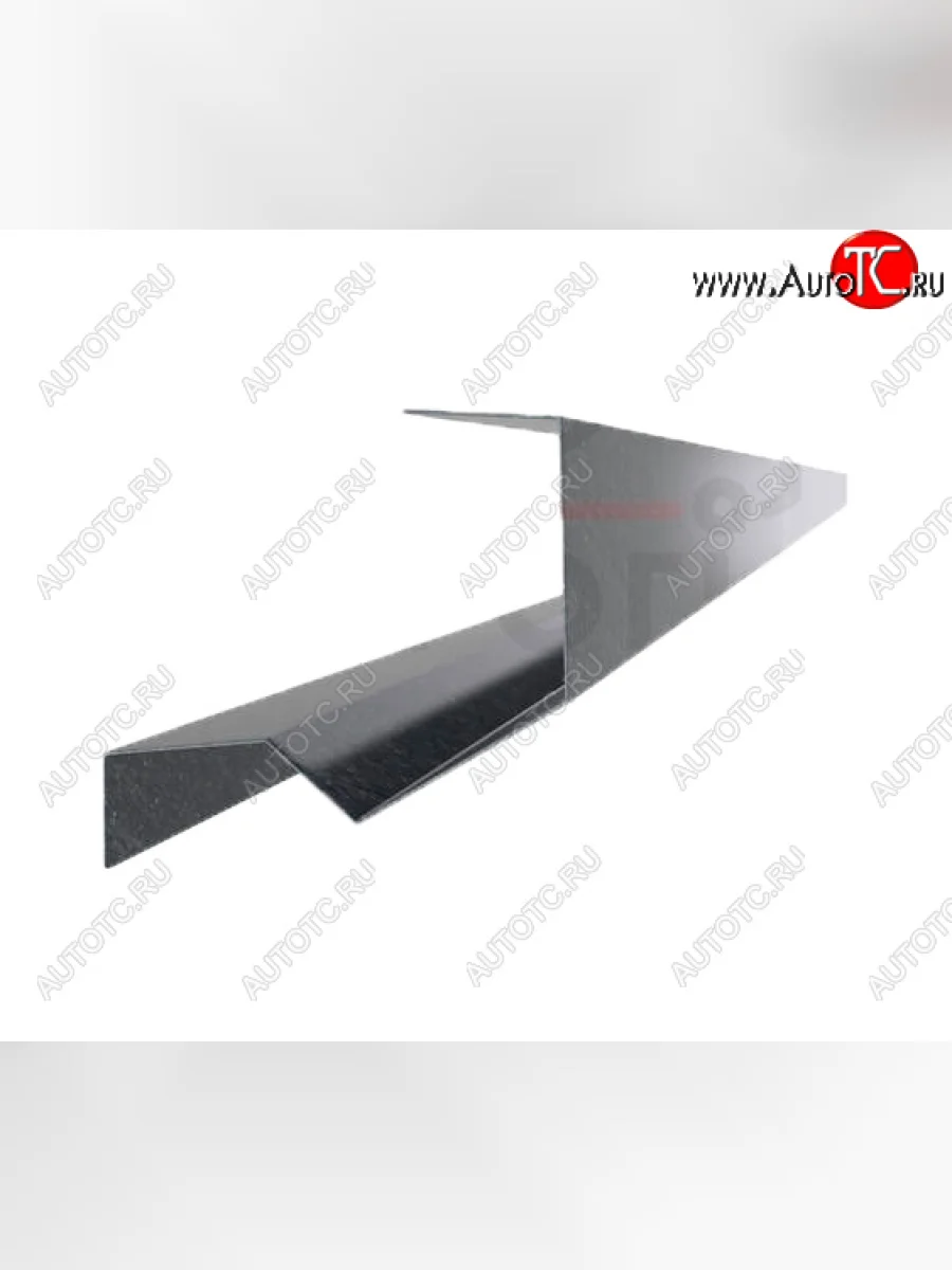 Левый металлический ремонтный порог (полнопрофильный, до уплотнителя) VSEPOROGI Volkswagen Polo Mk5 6R,6C,61 седан дорестайлинг (2009-2015)  в Самаре Самарской области