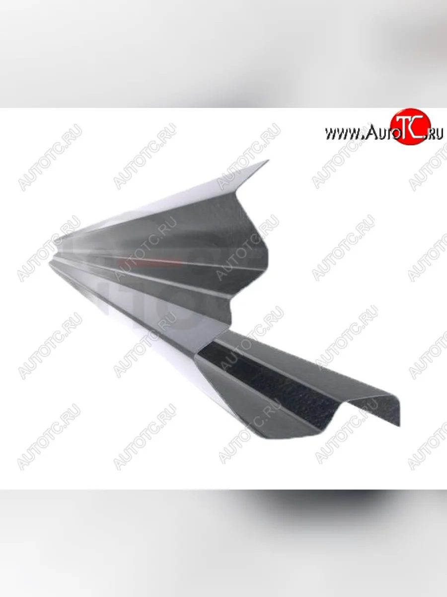 Правый металлический ремонтный порог (полнопрофильный, до уплотнителя) VSEPOROGI Volkswagen Polo Mk4 9N1 хэтчбэк 5 дв. дорестайлинг (2001-2005)  в Воронеже Воронежской области