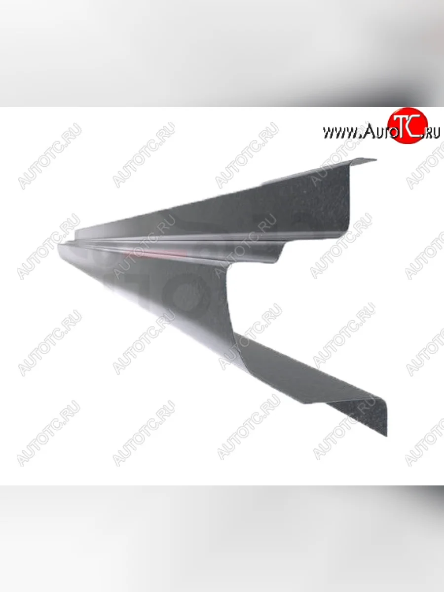 Правый металлический ремонтный порог (полнопрофильный, до уплотнителя) VSEPOROGI  Volkswagen Polo (1994-2000) Mk3, Mk3 6N1  в Перми Пермском крае