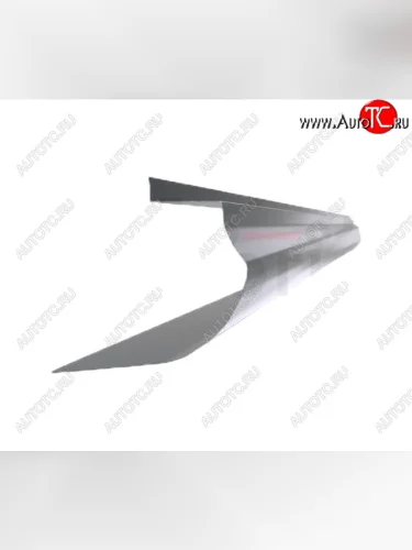 Левый металлический ремонтный порог (полнопрофильный, до уплотнителя) VSEPOROGI Volvo XC60 (2008-2017)  дорестайлинг,  рестайлинг