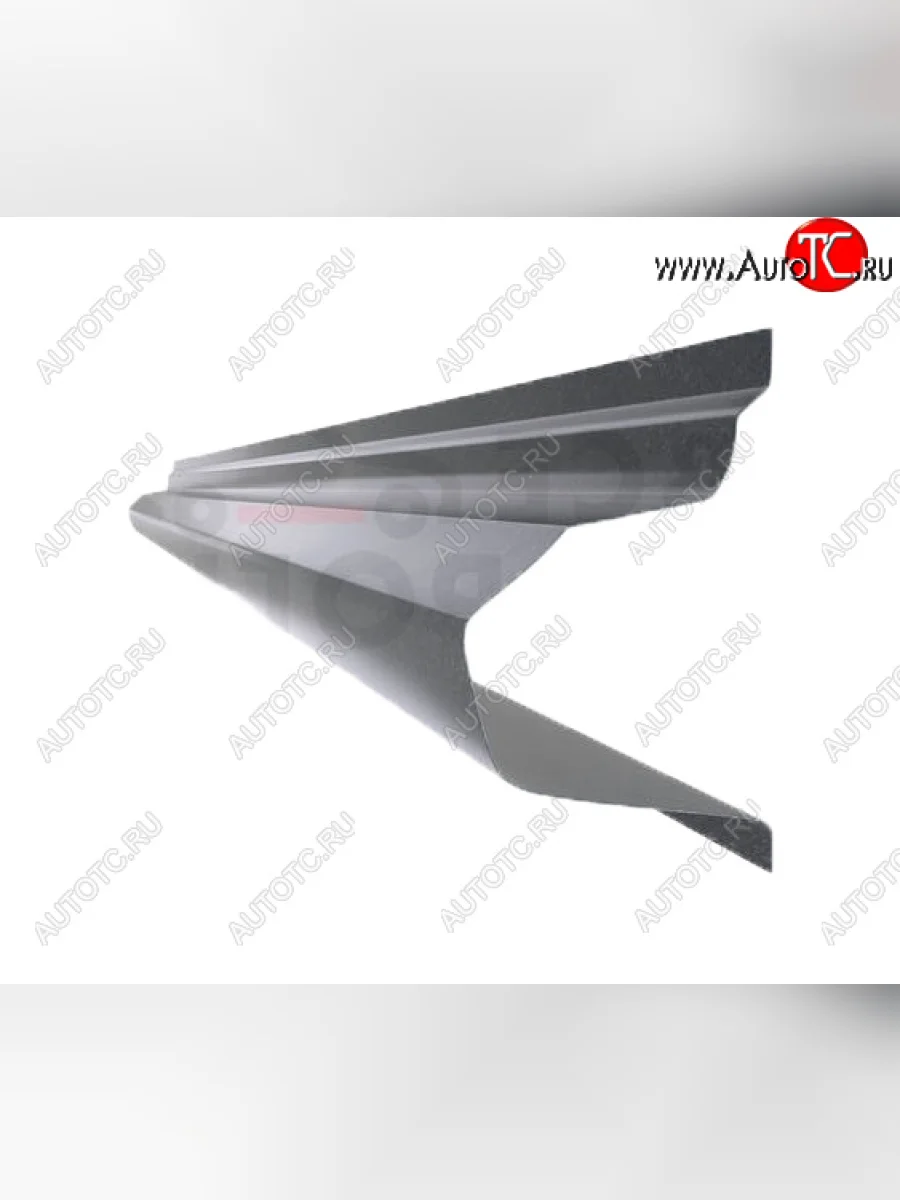 Правый металлический ремонтный порог (полнопрофильный, до уплотнителя) VSEPOROGI Renault Logan 1 дорестайлинг (2004-2010)  в Перми Пермском крае