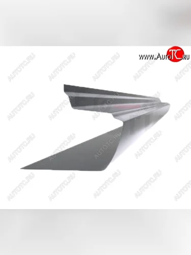 Левый металлический ремонтный порог (полнопрофильный, до уплотнителя) VSEPOROGI Renault Megane  седан (2008-2016)  дорестайлинг,  рестайлинг