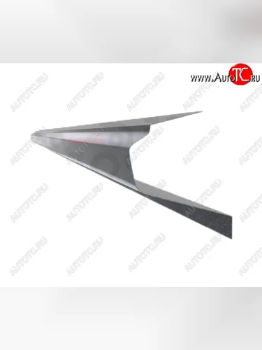 Правый металлический ремонтный порог (полнопрофильный, до уплотнителя) VSEPOROGI Renault Sandero 2 дорестайлинг (2014-2018)