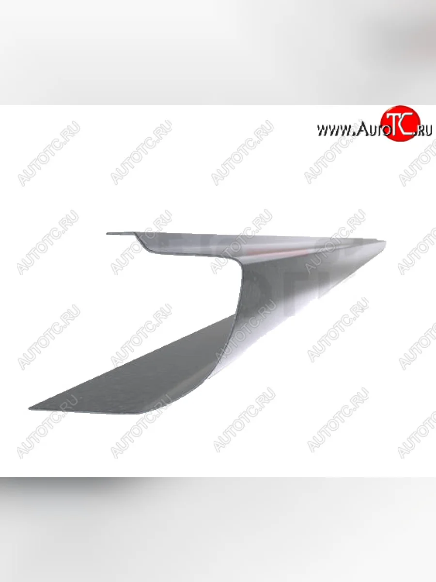 Левый металлический ремонтный порог (полнопрофильный, до уплотнителя) VSEPOROGI Audi A6 C4 универсал (1994-1997)  с доставкой в г. Керчь