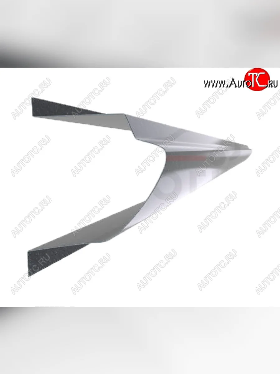 Левый металлический ремонтный порог (полнопрофильный, до уплотнителя) VSEPOROGI Suzuki Swift HT51S дорестайлинг, хэтчбэк 5 дв. (2000-2003)  в Перми Пермском крае