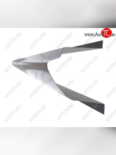 Правый металлический ремонтный порог (полнопрофильный, до уплотнителя) VSEPOROGI Suzuki Swift HT51S дорестайлинг, хэтчбэк 5 дв. (2000-2003)