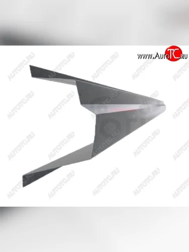 Левый металлический ремонтный порог (полнопрофильный, до уплотнителя) VSEPOROGI Suzuki Ignis (2003-2008)