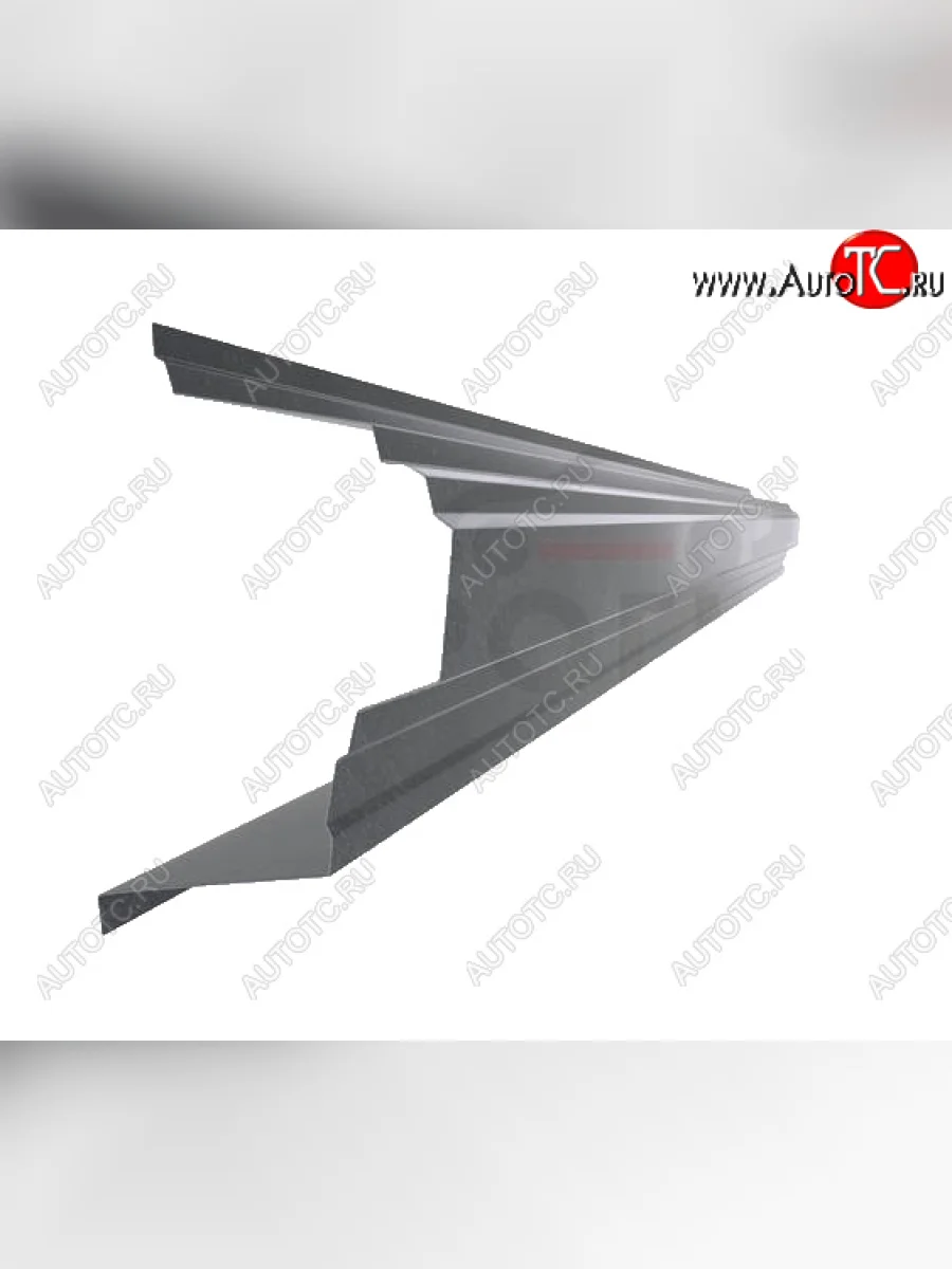 Левый металлический ремонтный порог (полнопрофильный, до уплотнителя) VSEPOROGI BMW 7 серия E65,E66, E67, E68 дорестайлинг, седан (2001-2005)  в Перми Пермском крае