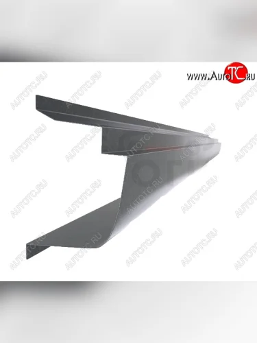 Левый металлический ремонтный порог (полнопрофильный, до уплотнителя) VSEPOROGI Chery Amulet (Corda)  A15 (2003-2010) лифтбэк