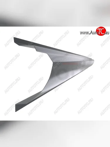 Левый металлический ремонтный порог (полнопрофильный, до уплотнителя) VSEPOROGI Chery Kimo  A1 (2008-2014) хэтчбэк