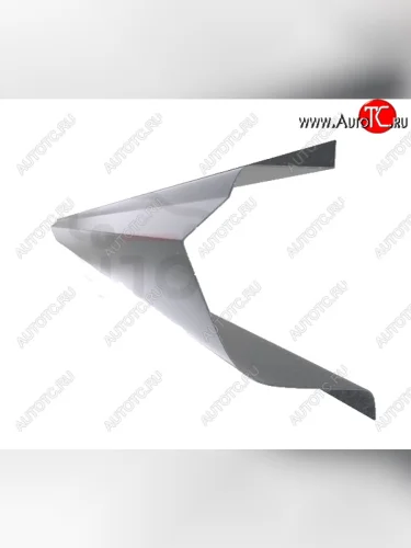 Правый металлический ремонтный порог (полнопрофильный, до уплотнителя) VSEPOROGI Chery Tiggo T11 рестайлинг (2013-2016)