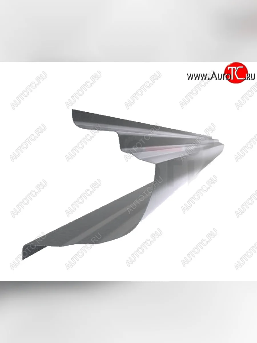 Левый металлический ремонтный порог (полнопрофильный, до уплотнителя) VSEPOROGI Chevrolet Aveo T200 хэтчбек 5 дв (2002-2008)  в Керчи Республика Крым