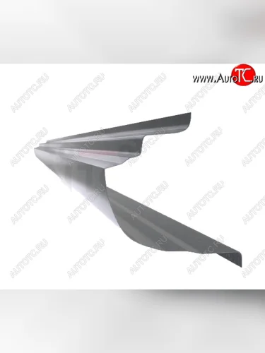 Правый металлический ремонтный порог (полнопрофильный, до уплотнителя) VSEPOROGI Chevrolet Aveo T200 хэтчбек 5 дв (2002-2008)