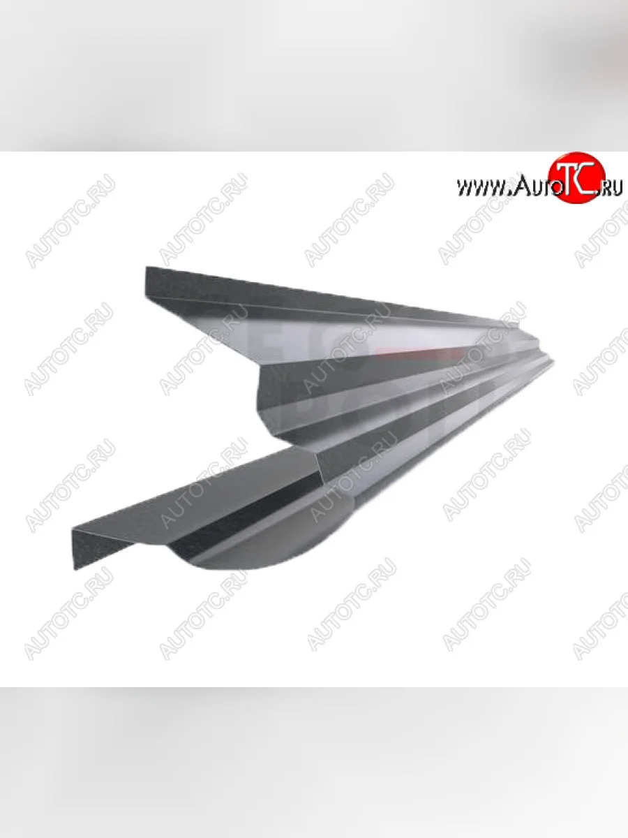 Левый металлический ремонтный порог (полнопрофильный, до уплотнителя) VSEPOROGI Chevrolet Cobalt седан дорестайлинг (2011-2016)  в Перми Пермском крае