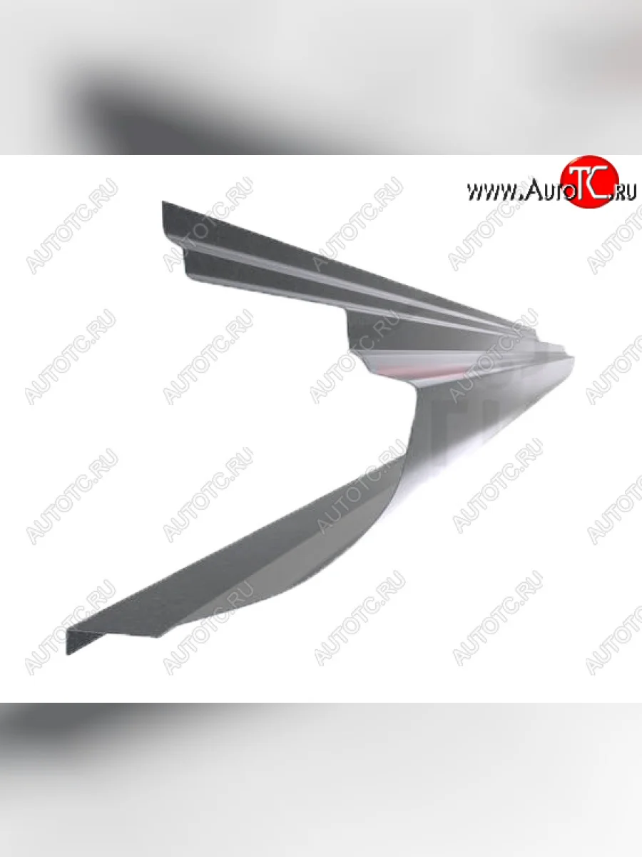 Левый металлический ремонтный порог (полнопрофильный, до уплотнителя) VSEPOROGI  Chevrolet Rezzo (2000-2008)  в Самаре Самарской области