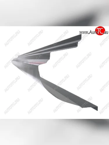 Правый металлический ремонтный порог (полнопрофильный, до уплотнителя) VSEPOROGI Chevrolet Rezzo (2000-2008)