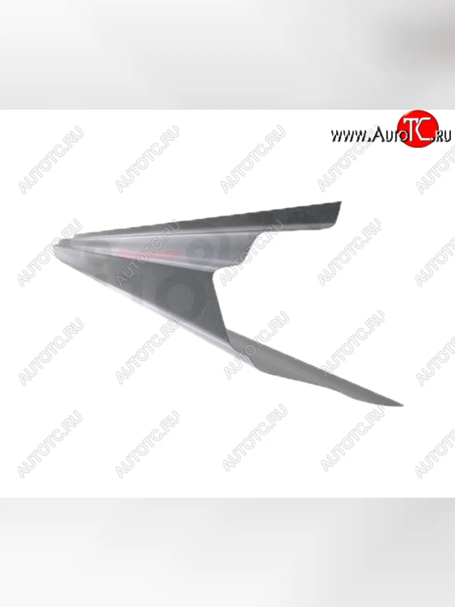 Правый металлический ремонтный порог (полнопрофильный, до уплотнителя) VSEPOROGI Chevrolet Trailblazer GMT360 рестайлинг (2006-2012)  в Перми Пермском крае