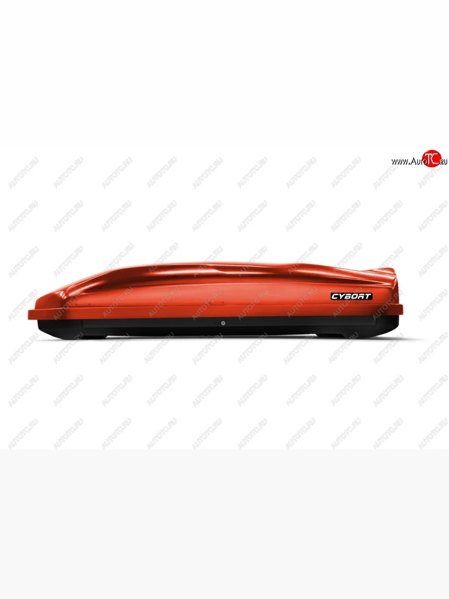Багажный бокс CYBORT CarGO (580 л/216x85x46 см, двусторонний, крепление краб) на крышу   (Сердолик (195))  в Воронеже Воронежской области