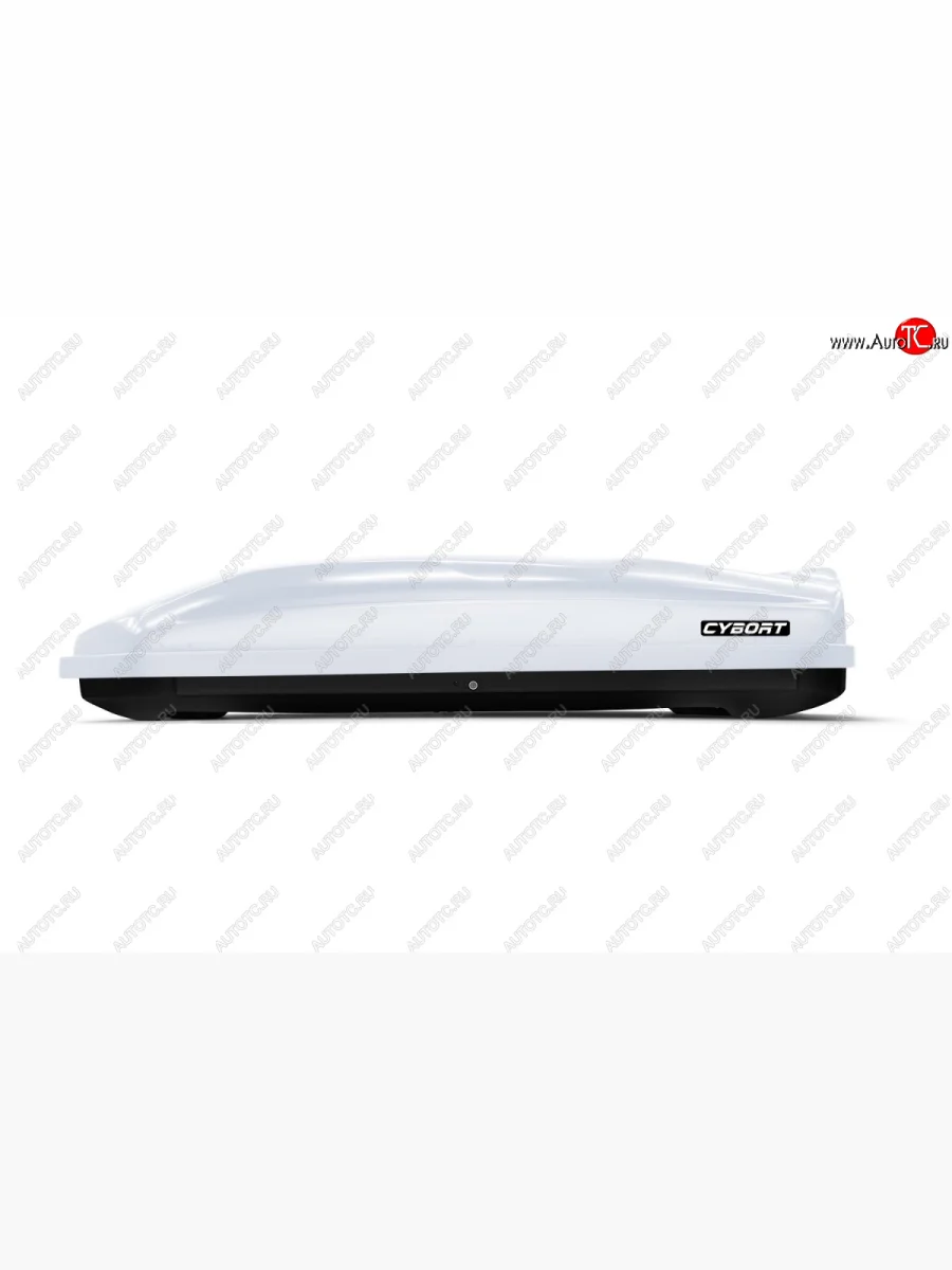 Багажный бокс CYBORT CarGO (580 л/216x85x46 см, двусторонний, крепление краб) на крышу   (Ледниковый (221))  в Воронеже Воронежской области