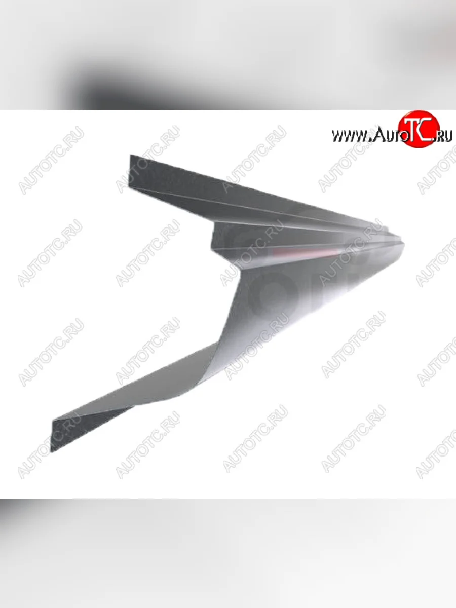 Левый металлический ремонтный порог (полнопрофильный, до уплотнителя) VSEPOROGI  CITROEN C-crosser (2007-2012)  в Самаре Самарской области