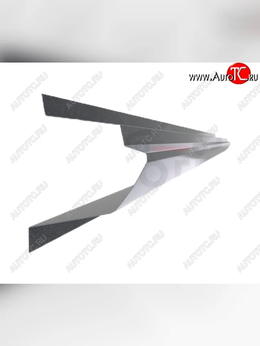 Левый металлический ремонтный порог (полнопрофильный, до уплотнителя) VSEPOROGI Dadi Smoothing (2006-2012)  в Керчи Республика Крым