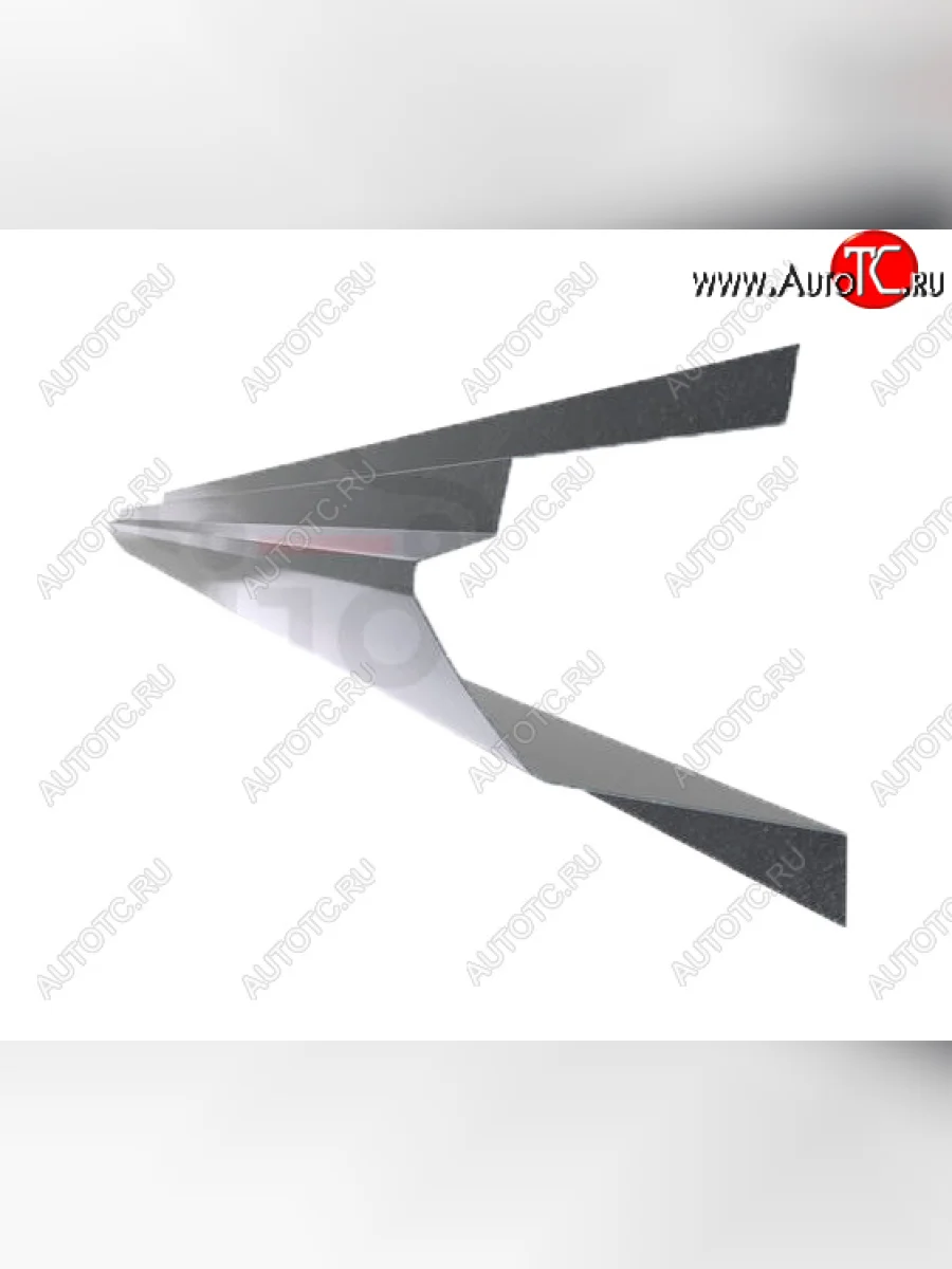 Правый металлический ремонтный порог (полнопрофильный, до уплотнителя) VSEPOROGI Dadi Smoothing (2006-2012)  в Керчи Республика Крым