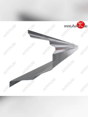 Левый металлический ремонтный порог (полнопрофильный, до уплотнителя) VSEPOROGI Daewoo Leganza (1997-2008)