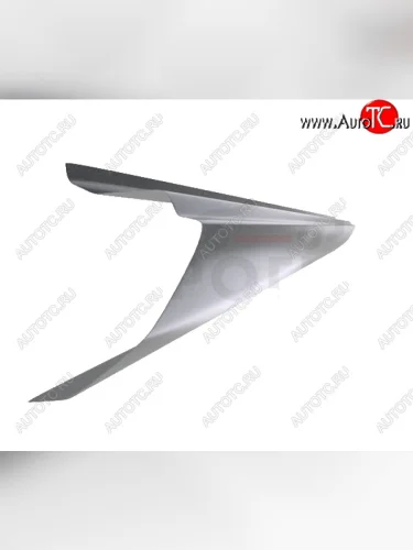 Левый металлический ремонтный порог (полнопрофильный, до уплотнителя) VSEPOROGI Daewoo Tico (1989-2004) (CL11)