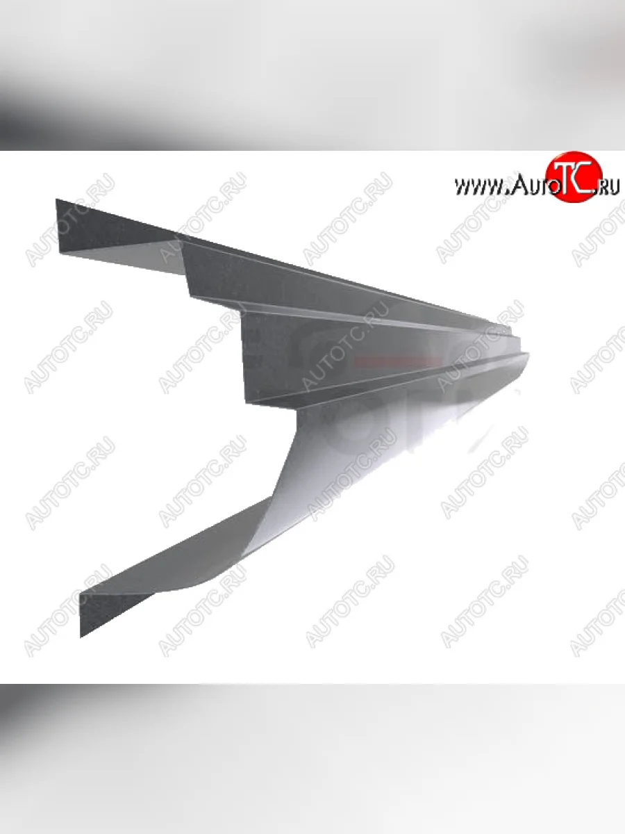 Левый металлический ремонтный порог (полнопрофильный, до уплотнителя) VSEPOROGI Dodge Avenger JS седан (2008-2014)  в Перми Пермском крае