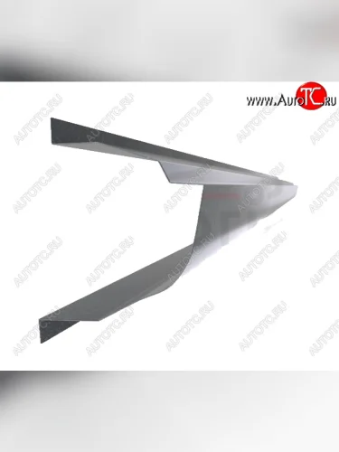 Левый металлический ремонтный порог (полнопрофильный, до уплотнителя) VSEPOROGI Alfa Romeo 147  937B (2000-2010) дорестайлинг, хэтчбэк 5 дв., рестайлинг, хэтчбэк 5 дв.