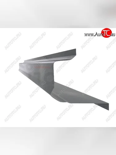 Правый металлический ремонтный порог (полнопрофильный, до уплотнителя) VSEPOROGI Dodge Caravan минивэн (2007-2010)