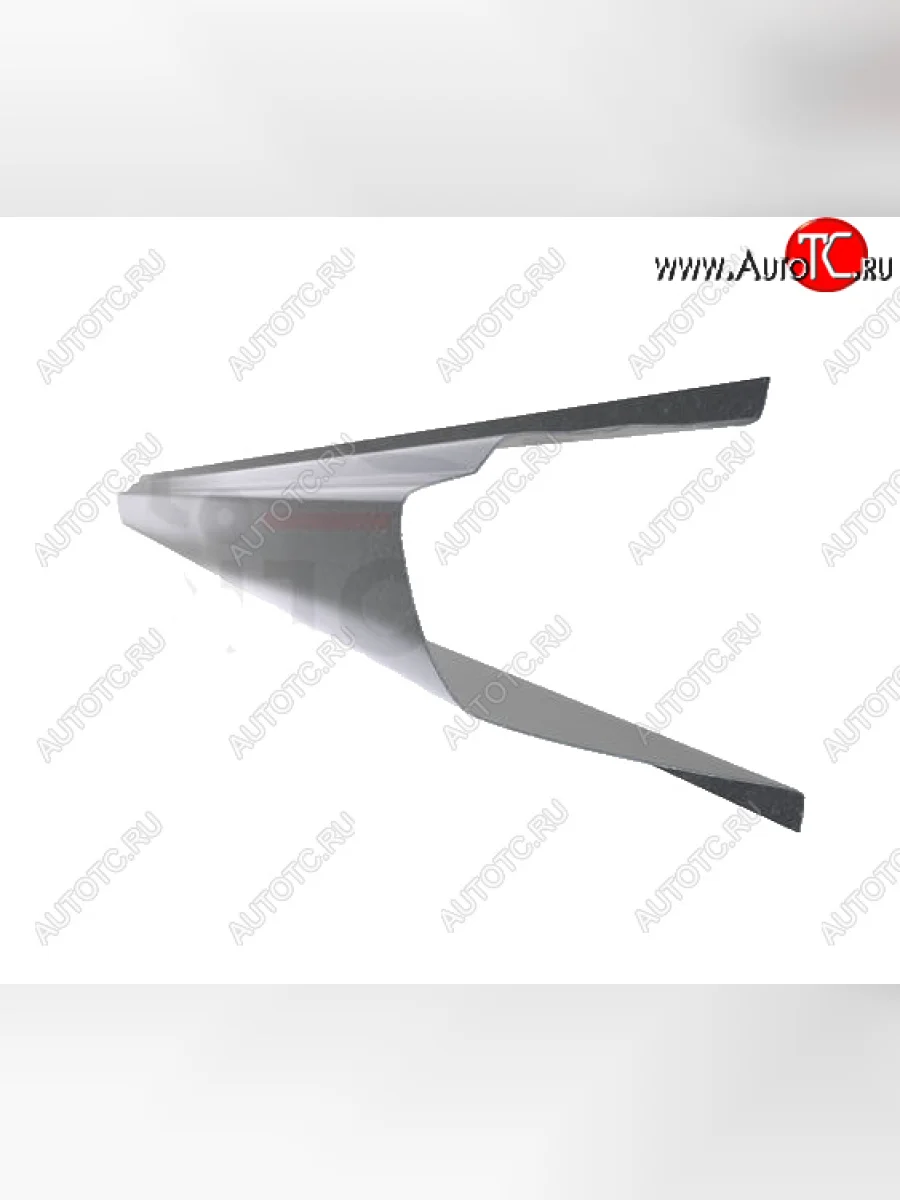 Правый металлический ремонтный порог (полнопрофильный, до уплотнителя) VSEPOROGI Fiat Albea 170 седан (2002-2012)  в Керчи Республика Крым