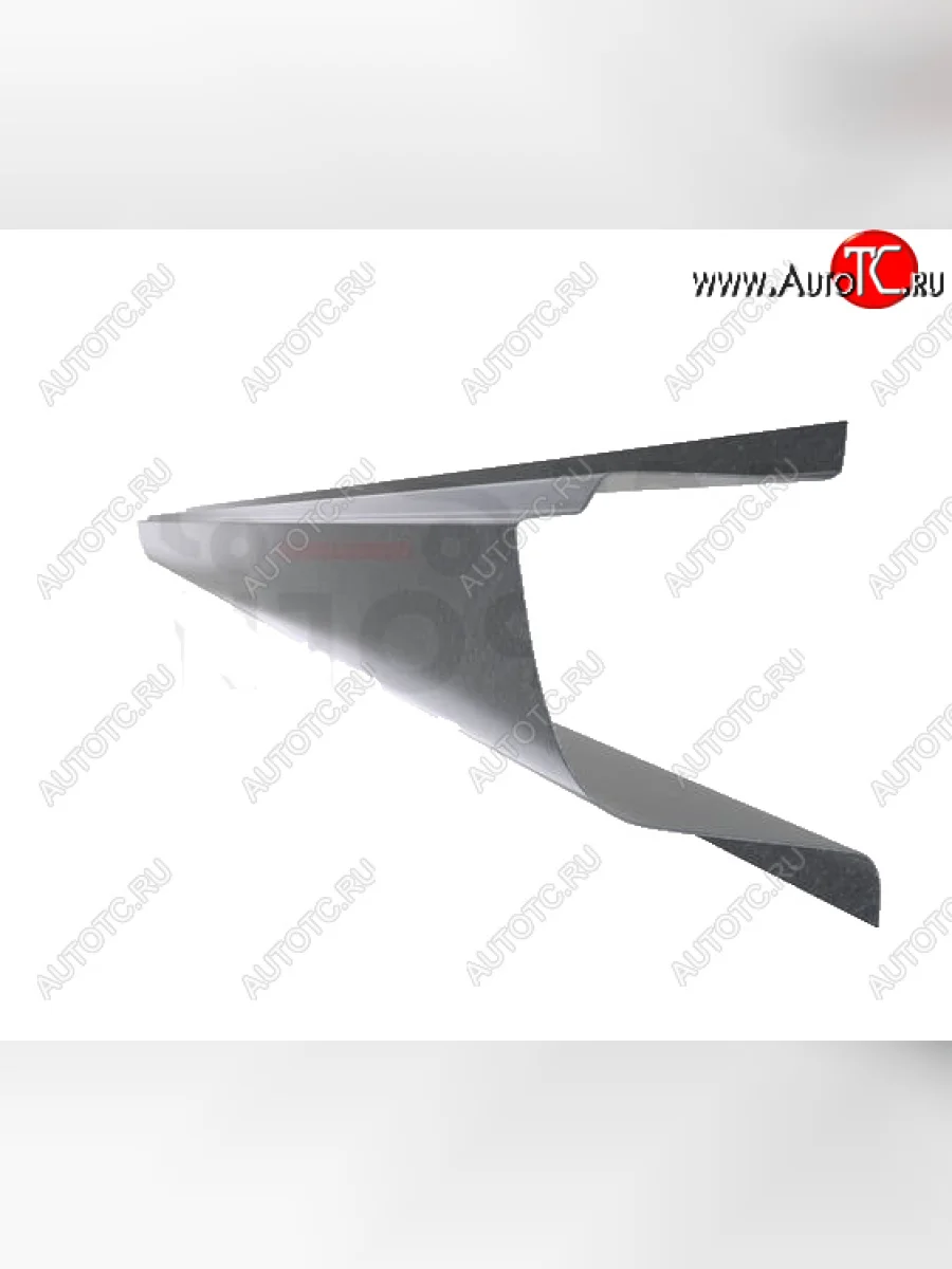 Правый металлический ремонтный порог (полнопрофильный, до уплотнителя) VSEPOROGI Fiat Seicento 187 хэтчбэк 3 дв. (2000-2005)  с доставкой в г. Пермь