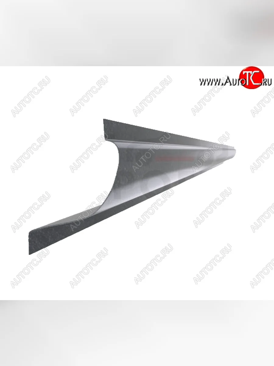 Левый металлический ремонтный порог (полнопрофильный, до уплотнителя) VSEPOROGI Fiat Doblo 223 рестайлинг (2005-2016)  в Воронеже Воронежской области