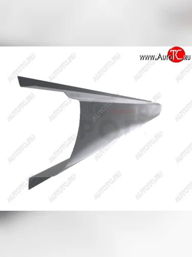 Левый металлический ремонтный порог (полнопрофильный, до уплотнителя) VSEPOROGI Fiat Punto  188 (1999-2007) хэтчбэк 3 дв. дорестайлинг, хэтчбэк 5 дв. дорестайлинг, хэтчбэк 3 дв. рестайлинг, хэтчбэк 5 дв. рестайлинг