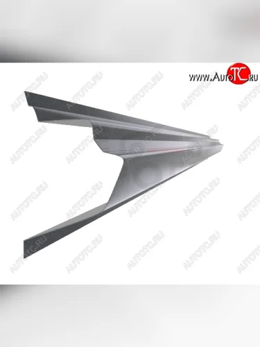 Левый металлический ремонтный порог (полнопрофильный, до уплотнителя) VSEPOROGI Ford Escort  ANL (1992-2000) 1-ый рестайлинг универсал, 2-ой рестайлинг универсал