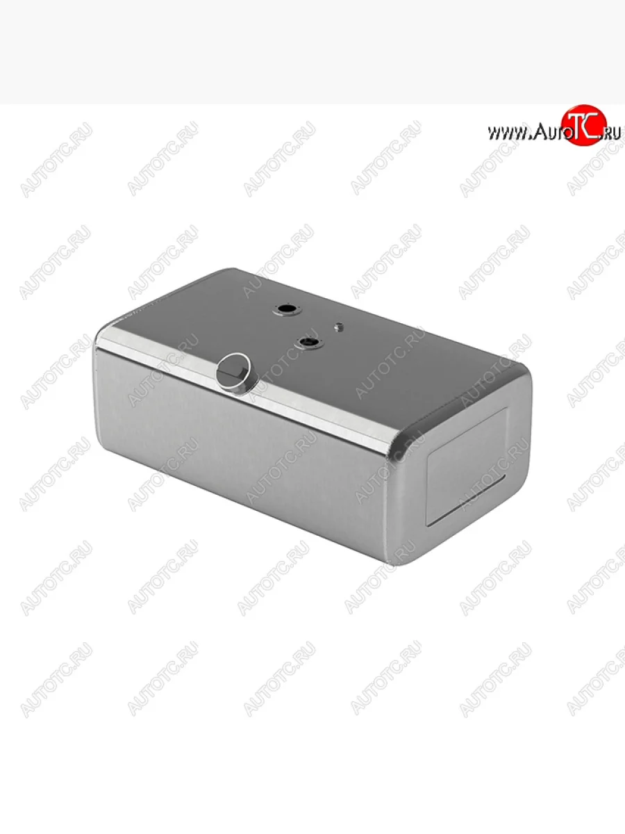 Бак топливный Бакор (130 л. 320*510*870, резьбовая горловина, алюминий)  Isuzu NQR75 (2007-2025) (Без комплектующих)  с доставкой в г. Керчь