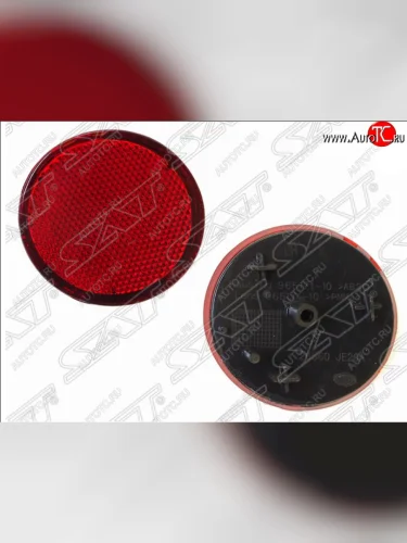 Левый отражатель в задний бампер SAT Nissan Qashqai 1 J10 дорестайлинг (2007-2010)