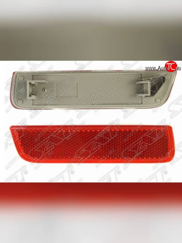 Левый отражатель в задний бампер SAT Renault Duster HS дорестайлинг (2010-2015)