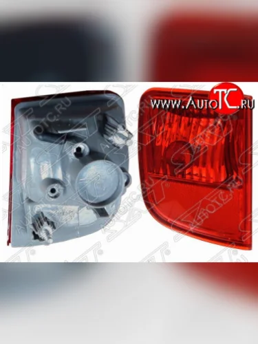 Левый отражатель в задний бампер SAT Toyota Land Cruiser 200 1-ый рестайлинг (2012-2015)