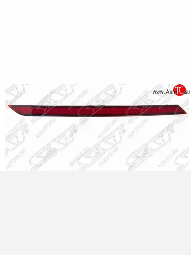 Левый отражатель в задний бампер SAT Volkswagen Polo Mk5 6R,6C,61 седан рестайлинг (2015-2020)