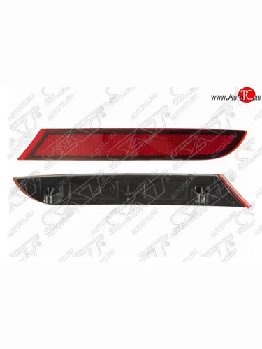 Правый отражатель в задний бампер SAT Volkswagen Polo Mk6 лифтбек (2020-2022)